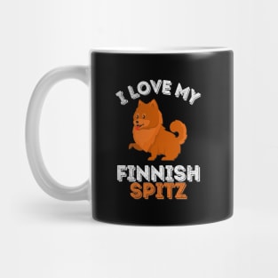 Finnish Spitz Life is better with my dogs Dogs I love all the dogs Mug